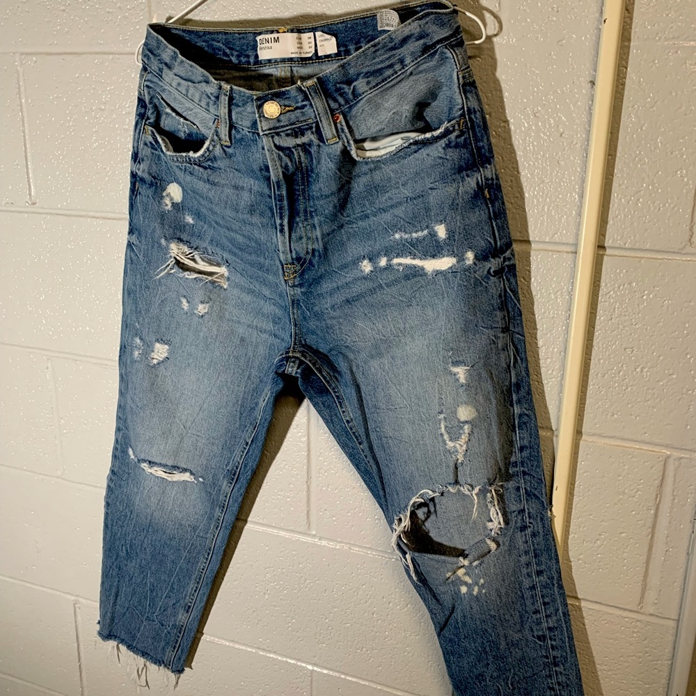 Blue jeans loose fit. Good condition. Bershka collection 2019.